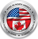 Made in North America badge